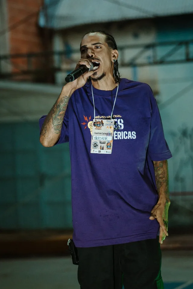 Foto de MCineTrasher rimando na quadra